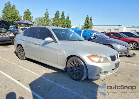 2007 BMW 328 Xi из США, поврежденный, VIN WBAVC93527KX54943